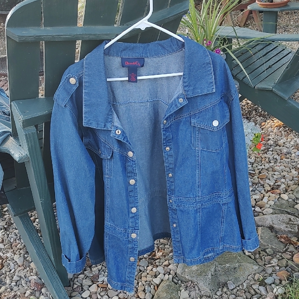 Denim&Co Classic Blue Jean Jacket
